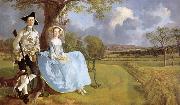 Thomas Gainsborough Mr. and Mr.s Andrews oil painting picture wholesale